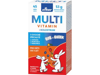 VITAR KIDS MULTI+KOLOSTRUM TBL.45