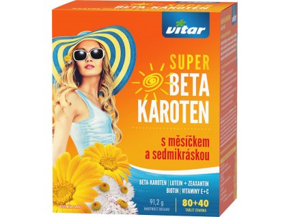 Revital Super Beta karoroten měsíček + sedmikráska 120 tablet