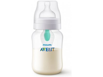 Avent láhev Anti colic s ventilem AirFree bílá 260 ml