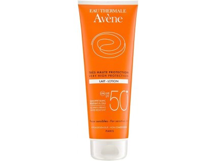 Avene Sun Sensitive mléko na opalování SPF50+ 250 ml