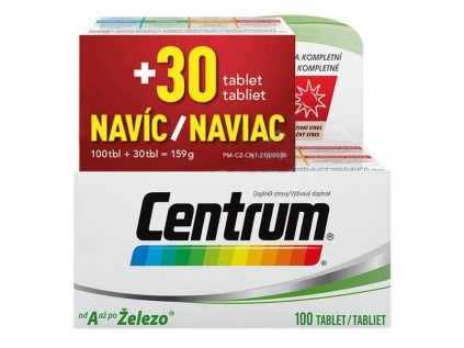 Centrum AZ 100+30 tablet Spring