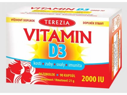 Vitamin D3 2000 IU 90 tob