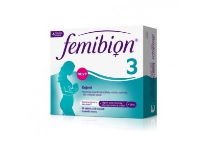 Femibion 3 Kojení 28 tablet + 28 kapslí 56 tablet