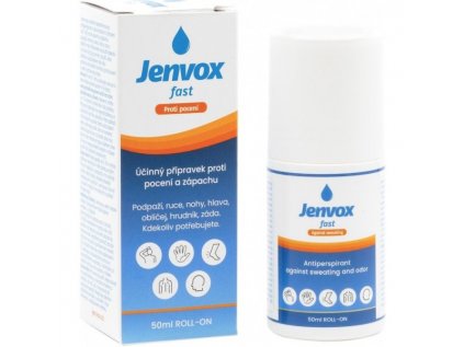 Jenvox Fast roll on proti pocení a zápachu 50 ml