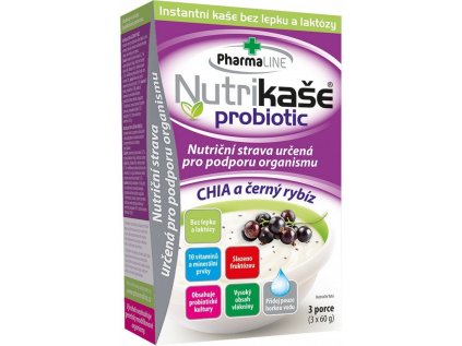 Mogador Natural Probiotic Nutrikaše Chia a černý rybíz 180 g