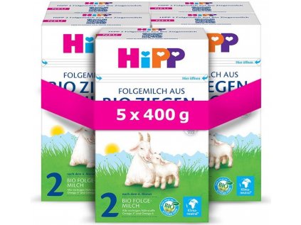 HiPP 2 BIO kozí 5 x 400g