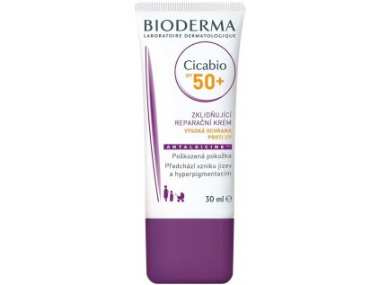 Bioderma Cicabio zklidňujicí a obnovujicí péče SPF50+ 30 ml