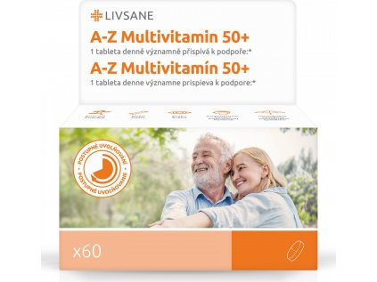Livsane A Z Multivitamin komplex 50+ 60 tablet