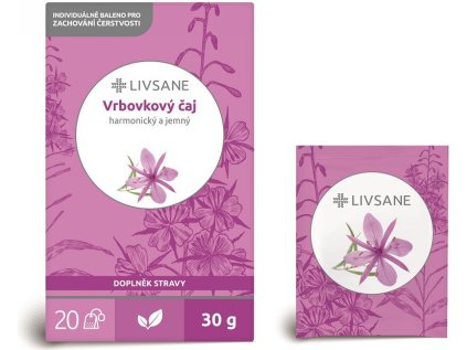 LIVSANE Čaj vrbovkový 20 sáčků
