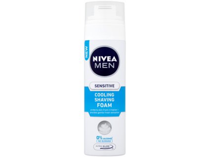 Nivea Men Sensitive Cooling pěna na holení 200 ml