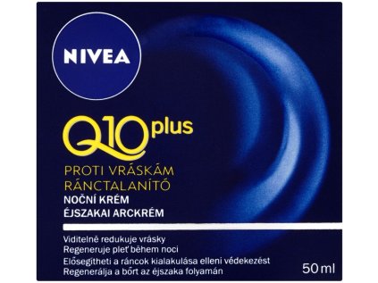 Nive Visage Q10 Plus noční krém proti vráskám 50 ml