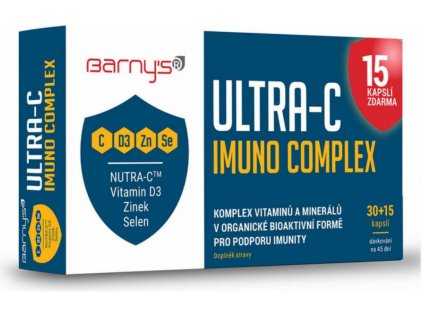 Barnys ULTRA C Imuno Complex 30+15 kapslí