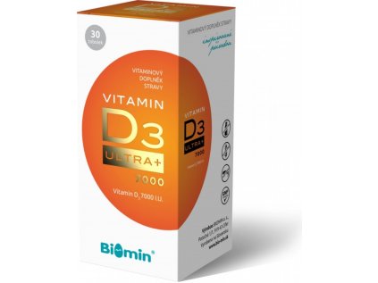 Biomin VITAMIN D3 ULTRA+ 7000 I.U. 30 tobolek