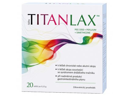 Titanlax sáčky 20 x 9,15 g