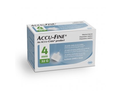 Accu-Fine jehly do inzulínového pera 32Gx6mm 100ks