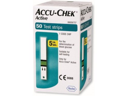 Accu-Chek Active testovací proužky 50ks
