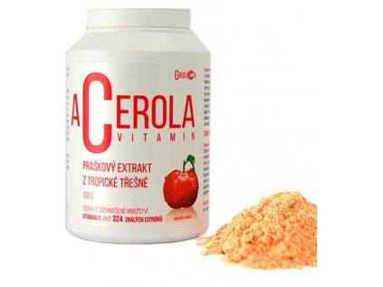 Acerola vitamin standardizovaný prášek 100g