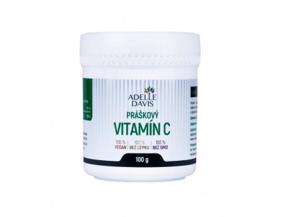 Adelle Davis Práškový vitamín C 100g