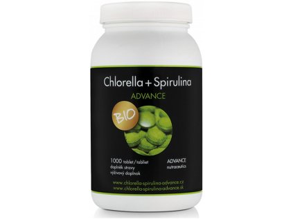 ADVANCE Chlorella + Spirulina BIO tbl.1000