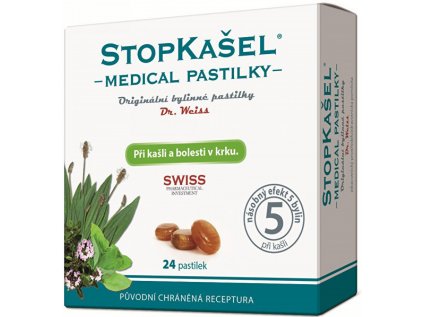 Dr. Weiss Stopkašel Medical 24 pastilek