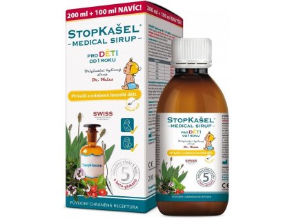 StopKašel Medical sirup OD 1 ROKU 200+100 ml