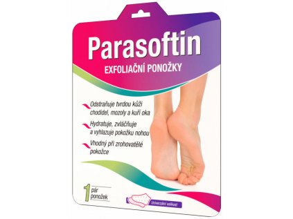 Naturprodukt Parasoftin exfoliační ponožky 1 pár