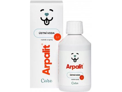 Arpalit Care Ústní voda 2v1 roztok a sprej 250ml