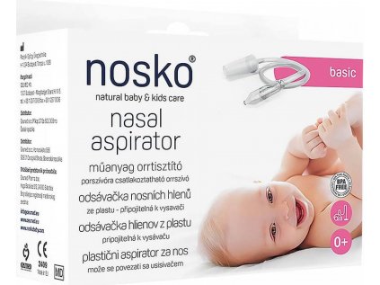 Nosiboo Pro2 Elektrická odsávačka nosních hlenů růžová - Nasal
