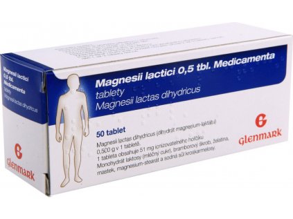 MAGNESII LACTICI 0.5 TBL.MVM POR.TBL.NOB.50X0.5G