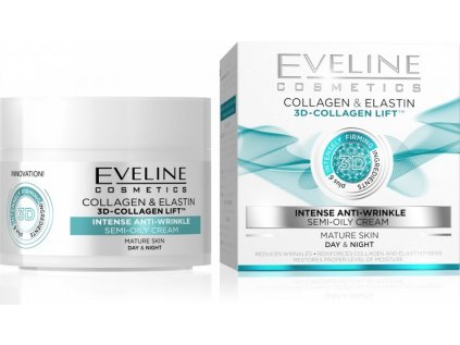 Eveline Collagen & Elastin denní a noční krém 50 ml