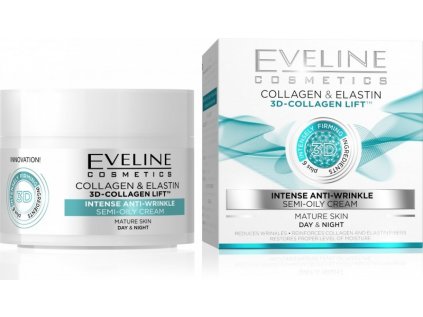 Eveline Collagen & Elastin denní a noční krém 50 ml