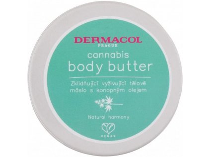 Dermacol Cannabis body butter tělové máslo 75 ml