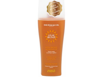 Dermacol Solar Bronze tělové mléko urychlující opalování 200 ml