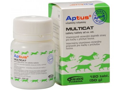 Orion Pharma Aptus Multicat Vet 120 tbl 2