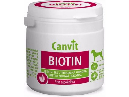 Canvit Biotin pro psy 230 tbl 230 g