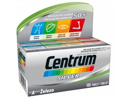 Centrum Silver 50+ s Multi Efektem 100 tablet