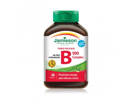 Jamieson B komplex 100 mg s postupným uvolň. 60 tablet