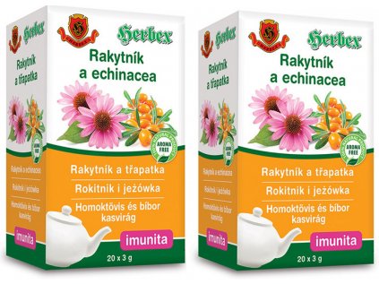 Herbex Rakytník a třapatka echinacea 20 x 3 g