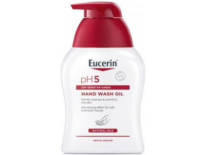 Eucerin pH5 olejové mýdlo pro citlivou pokožku (pH5 Hand Wash Oil) 250 ml