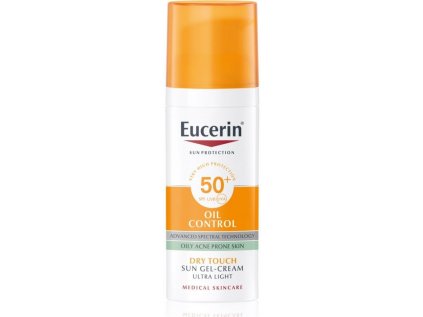 Eucerin Sun Oil Control ochranný krémový gel na obličej SPF50+ 50 ml