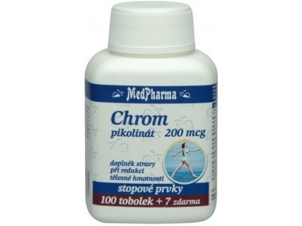 MedPharma Chrom pikolinát 200 µg 107 tablet
