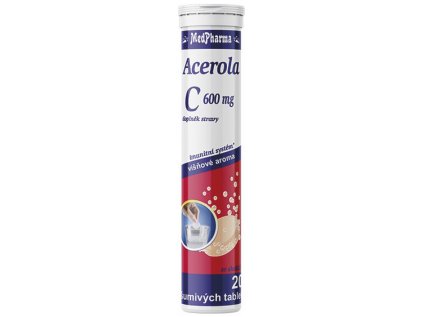 MedPharma Vitamin C 600 mg + Acerola 20 tablet