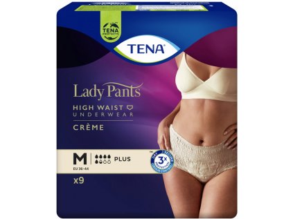 Tena Lady Pants Plus Creme M 9 ks