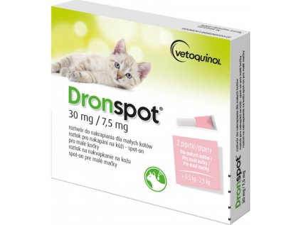 Dronspot Spot on Cat 30 7,5 mg 2 x 0,35 ml