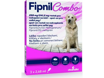 Fipnil Combo Spot on Dog L 268 241,2 mg 3 x 2,68 ml
