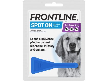 Frontline Spot On Dog L 20 40 kg 1 x 2,68 ml