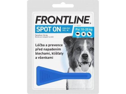 Frontline Spot On Dog M 10 20 kg 1 x 1,34 ml