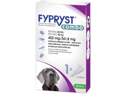 Fypryst Combo Spot on Dog XL nad 40 kg 1 x 4,02 ml