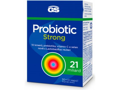 GS Probiotic Strong 30+10 kapslí