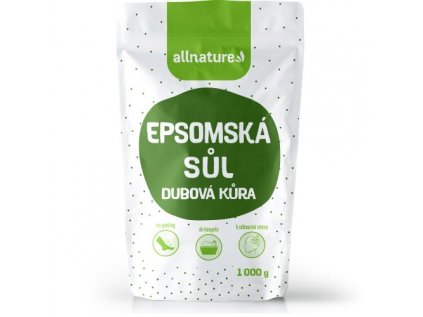 allnature epsomska sul dubova kura 1000 g